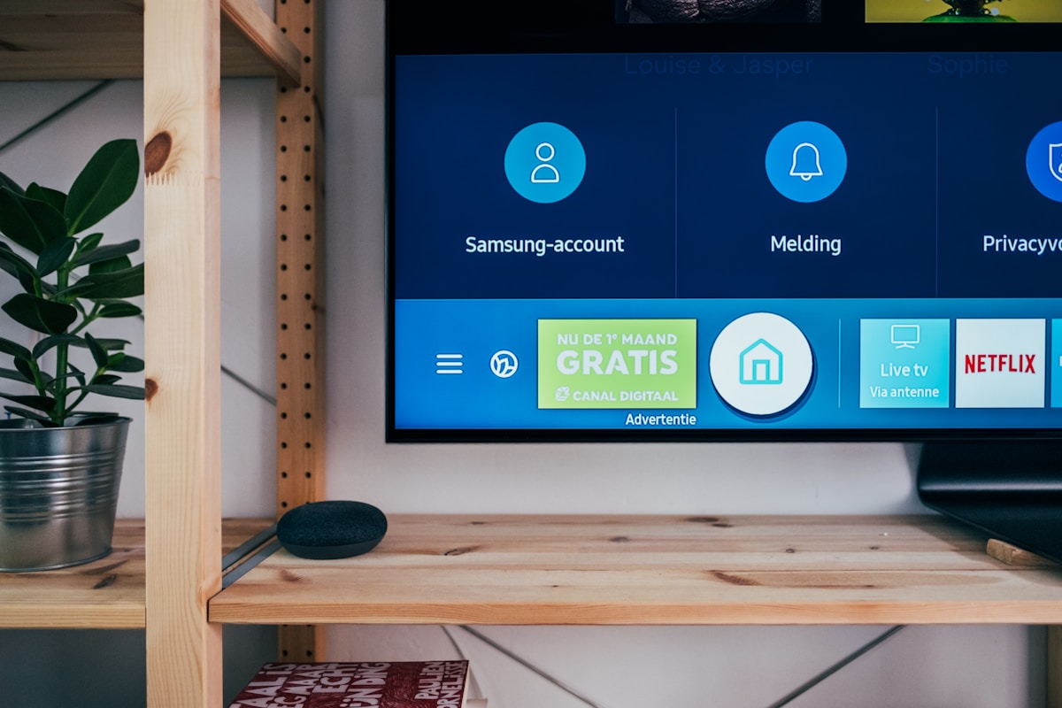 Experiencia de streaming en pantalla grande