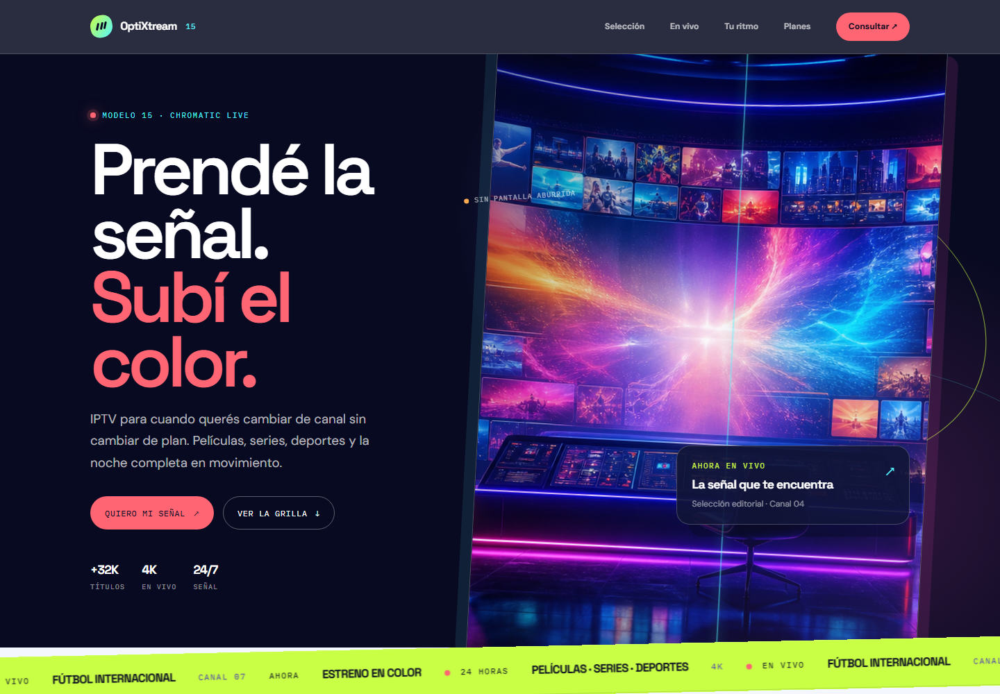 Vista previa del modelo 15 Chromatic Live